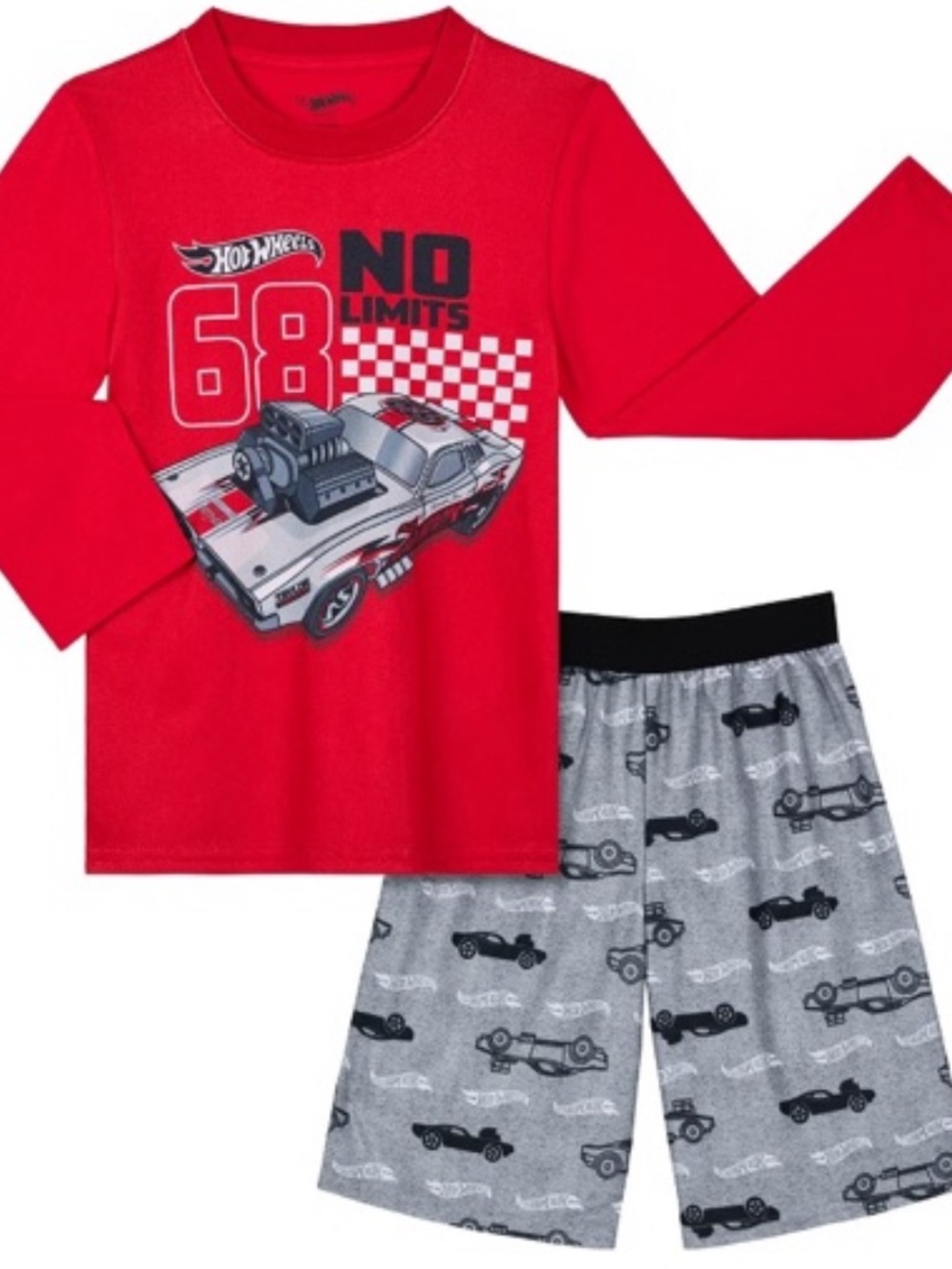 Boys 10/12 Hot Wheels Sleep Set